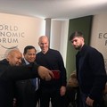 Momen Prabowo Bertemu Zidane di WEF Davos
