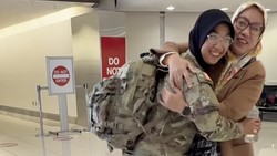 Viral Keluarga WNI Antar Putrinya Jadi Tentara AS, Ini Cerita di Baliknya