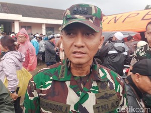 TNI Telusuri Kabar 23 Prajurit Jadi Korban Longsor Cisarua