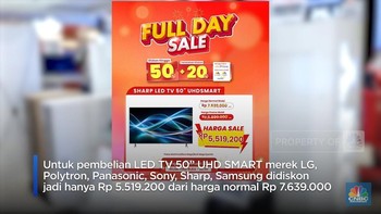 Video: Murah! TV LED Diskon Besar di Transmart
