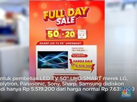 Video: Murah! TV LED Diskon Besar di Transmart