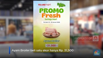 Video: Promo Transmart! Ayam Broiler Potong Harga