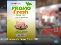 Video: Promo Transmart! Ayam Broiler Potong Harga