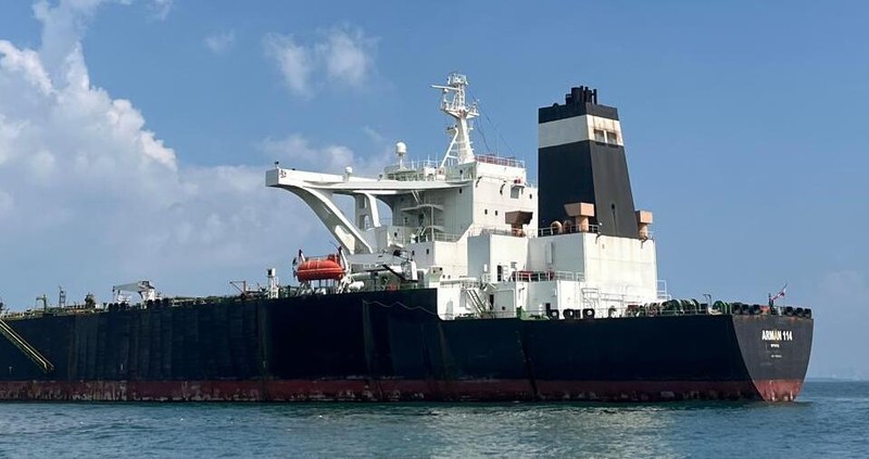 Sebuah Kapal MT Arman 114 berbendera Iran masuk ke dalam daftar lelang dari Direktorat Jenderal Kekayaan Negara. (Dok. Lelang Indonesia)