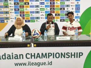 Widodo C Putro Bersyukur Deltras Raih 3 Poin Saat Lawan Persipal