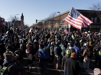 Gelombang Demo Hantam AS, Orang-Orang Disebut Dibunuh di Jalan