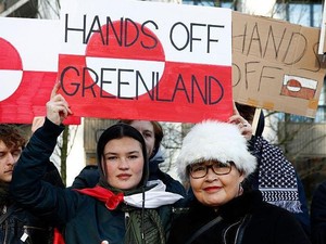 Video: Warga Greenland Gelar Aksi Demo Tolak Ambisi Trump Ambil Alih Pulau