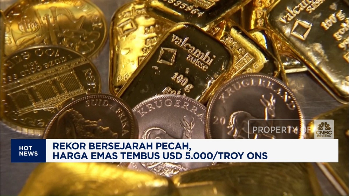 Video: Harga Emas Cetak Sejarah-Petugas Imigrasi Tembak Warga AS 