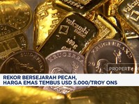 Video: Harga Emas Cetak Sejarah-Petugas Imigrasi Tembak Warga AS