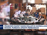 Video: Prabowo Gelar Rapat di Hambalang, Purbaya Update Perbankan