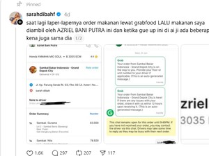 Grab Tindak Ojol Nakal di Depok yang Curi Pesanan Makanan Pelanggan