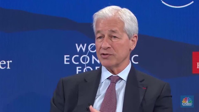 Saham Raksasa Bank AS Ambruk, Bos JP Morgan Buka Suara