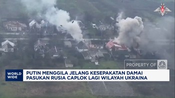 Video: Jelang Kesepakatan Damai, Rusia Caplok Lagi Wilayah Ukraina