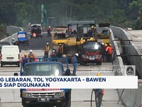Video: Jelang Lebaran, Tol Yogyakarta - Bawen Seksi 6 Siap Digunakan