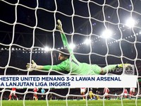 Video: MU Menang 3-2 Lawan Arsenal di Laga Lanjutan Liga Inggris