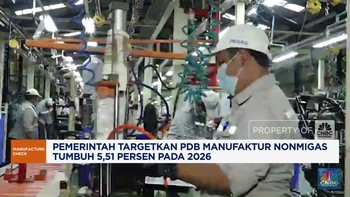 Video: Pemerintah Targetkan PDB Manufaktur Nonmigas Tumbuh 5,51%