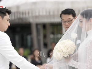 Detail Gaun Pengantin Ranty Maria saat Dinikahi Rayn Wijaya, Elegan Timeless