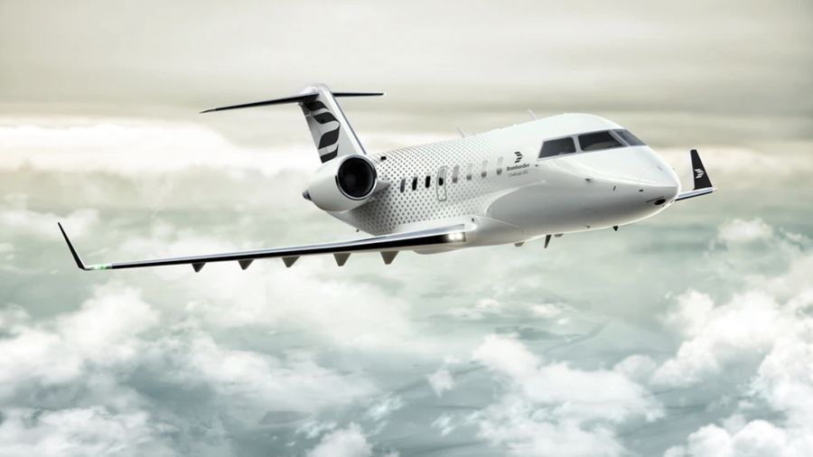 Pesawat jet pribadi Bombardier Challenger 600. (Dok. Bombardier)