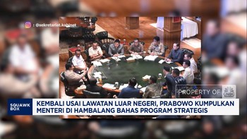 Video: Kembali Dari Davos, Prabowo Kumpulkan Menteri di Hambalang