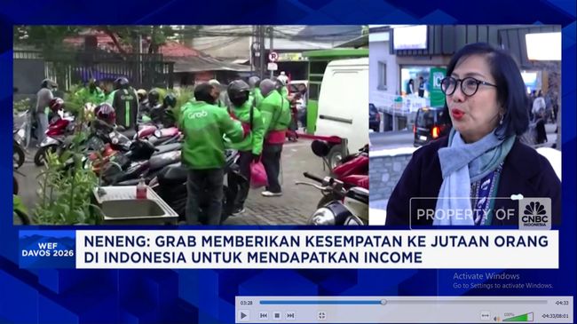 Misi Grab Bantu Driver, UMKM dan Ekonomi RI Lewat WEF Davos 2026