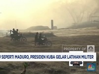 Video: Tak Mau Seperti Maduro, Presiden Kuba Gelar Latihan Militer
