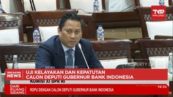 Video: Momen Calon DG BI Thomas Djiwandono Jalani Fit & Proper Tes 