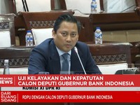 Video: Momen Calon DG BI Thomas Djiwandono Jalani Fit & Proper Tes