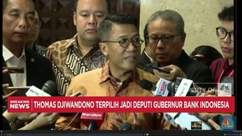 Video: Thomas Djiwandono Terpilih Jadi Deputi Gubernur Bank Indonesia