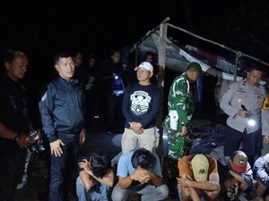 Polisi Gerebek Pesta Narkotika di Bangka Selatan, 15 Orang Diringkus