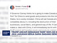 Video: Trump Ancam Kenaikan Tarif 100% ke Kanada