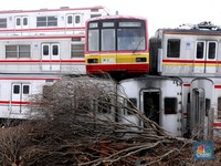 Tumpukan Bangkai Gerbong KRL Muncul di Depok, Ada Penampakan Jalita