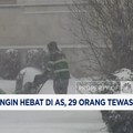 Video: Badai Musim Dingin Hebat di AS, 29 Orang Tewas
