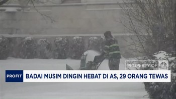Video: Badai Musim Dingin Hebat di AS, 29 Orang Tewas