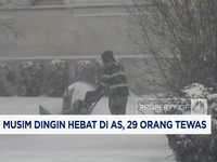 Video: Badai Musim Dingin Hebat di AS, 29 Orang Tewas