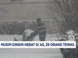 Video: Badai Musim Dingin Hebat di AS, 29 Orang Tewas