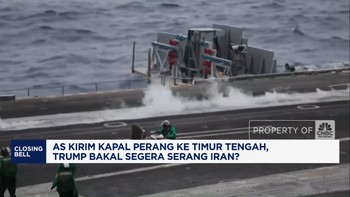 AS Kirim Kapal Perang ke Timur Tengah, Trump Bakal Serang Iran?