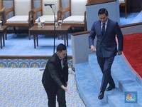 Thomas Djiwandono Bantah 'Disiapkan' Jadi Gubernur BI: Enggak Ada!