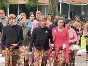 Wapres-PB XIV Mangkubumi Hadiri Tingalan ke-4 Jumenengan Mangkunegara X