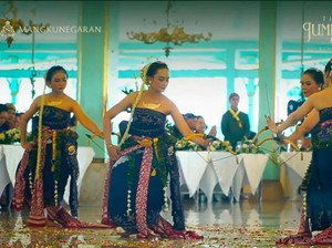 Tarian Sakral Dipentaskan di Tingalan Jumenengan Mangkunegara X