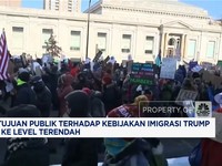 Video: Hanya 39% Warga AS Dukung Kebijakan Imigrasi Presiden Trump
