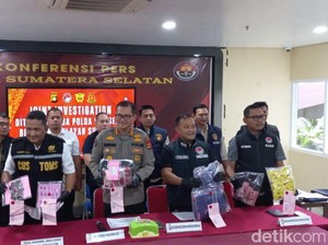Polda Sumsel Bongkar Kasus Vape Berisi Etomidate dari Medan, 3 Orang Diringkus