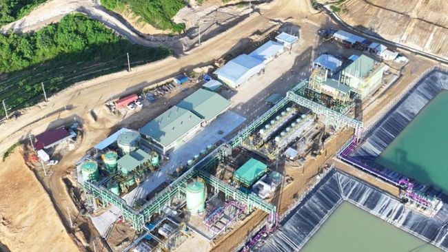 Menuju Produksi Emas, Tambang Emas Pani Mulai Irigasi Heap Leach