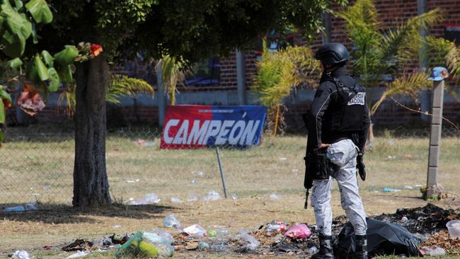 Potret TKP Geng Kriminal Serang Warga di Lapangan Bola, 11 Orang Tewas