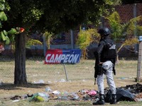 Potret TKP Geng Kriminal Serang Warga di Lapangan Bola, 11 Orang Tewas