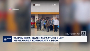 Video: Taspen Salurkan JKK dan JHT ke Keluarga Korban ATR 42-500