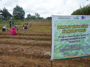 LAZ Hadji Kalla Bantu Petani Lewat Program DBS, Hasil Panen Naik 60%