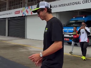 Begini Kata-kata Valentino Rossi Usai Tiba di Sirkuit Mandalika