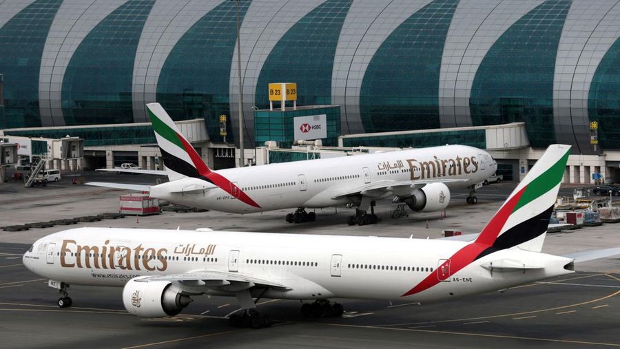 Airbus 380 Emirates. (REUTERS/Christopher Pike)