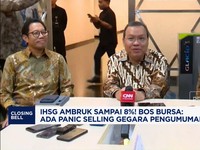 Video: IHSG Ambruk 8%! Bos Bursa: Ada Panic Selling Gegara MSCI