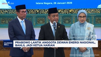 Prabowo Lantik Anggota Dewan Energi Nasional, Bahlil Jadi Ketua Harian